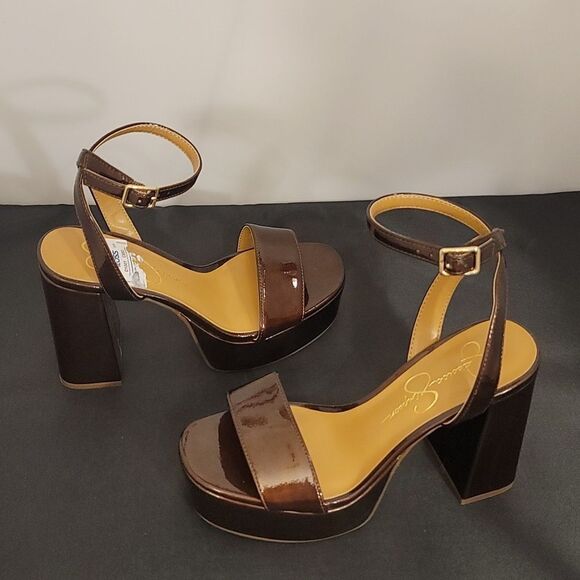 BRAND NEW JESSICA SIMPSON RAZON WOMEN'S HIGH HEEL SANDAL S2 - Picture 9 of 14